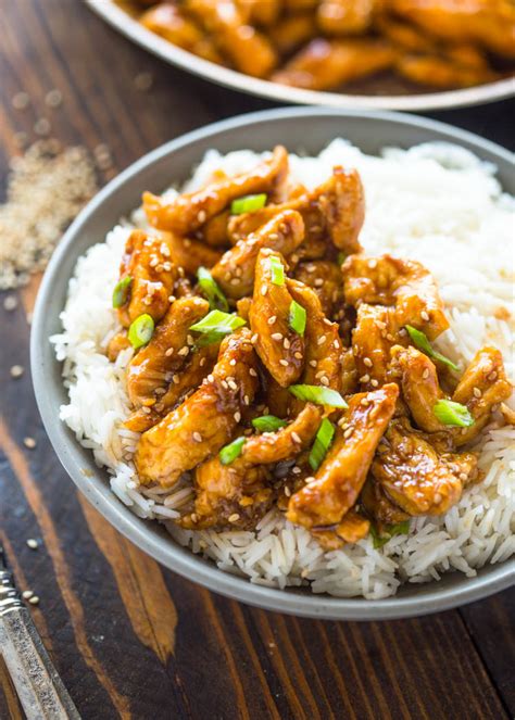 Healthier 20 Minute Sesame Chicken