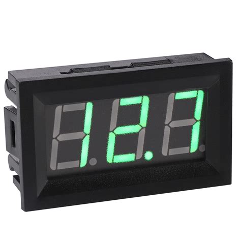 Digital Voltmeter Display