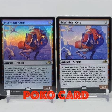 Mechtitan Core การ์ด Magic The Gathering ของแท้ จากชุด Kamigawa Neon