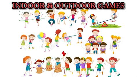 Indoor And Outdoor Games Names Of Games For Kids Kiddies Planet