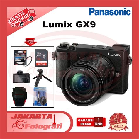 Jual Panasonic Lumix Gx9 Kit 12 60mm Lens Mirrorless Camera Shopee