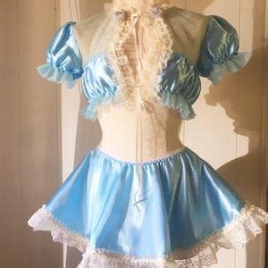 Baby Blue Antoinette Set Lingerie Set Etsy