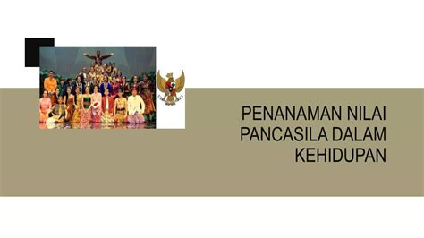 Model Penerapan Nilai Pancasila Ppt