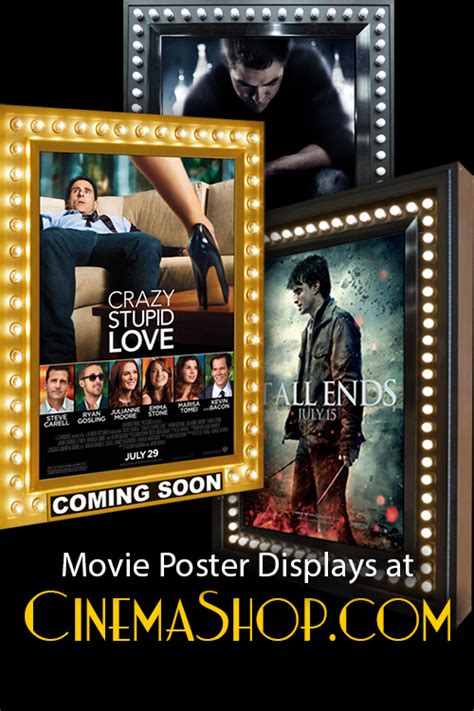 Backlit Movie Poster Frames Just Like At The Movie Theater Movie