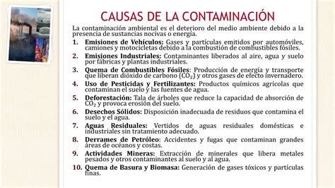 Contaminacion Y CALENTAMIENTO GLOBAL DE NUESTRO PLANETA PPT