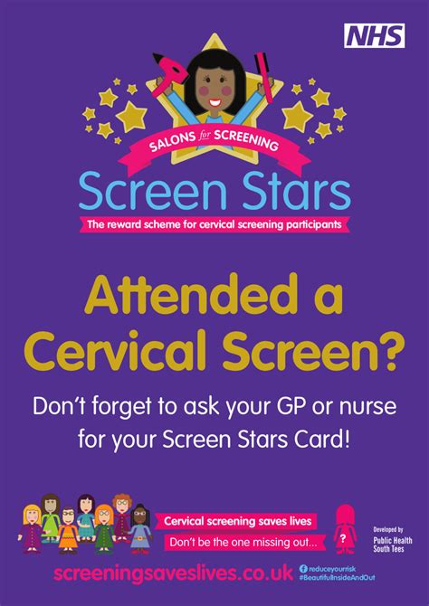 Downloadable Materials Cervical Screening Screening Saves Lives