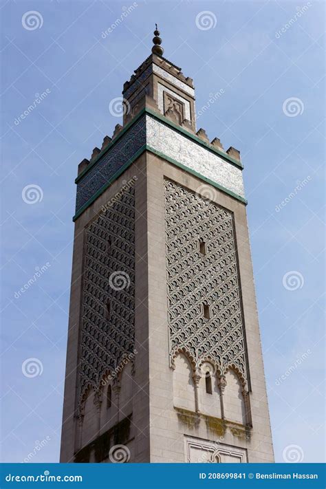 Grande Mesquita De Paris Imagem De Stock Imagem De Paris