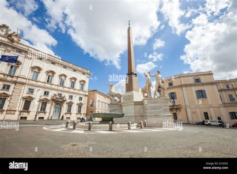 Obelisco Del Quirinale Immagini E Fotografie Stock Ad Alta Risoluzione