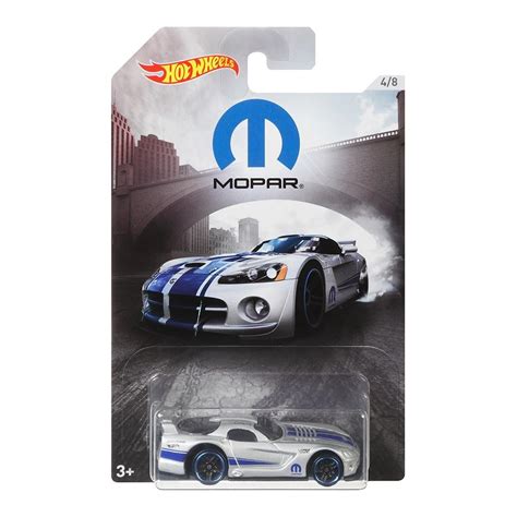 Coche Hot Wheels Mattel Mopar Dodge Viper Gris Walmart en línea