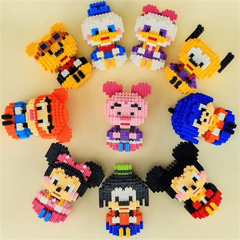 Jual Nano Block Disney Baby Mickey Minnie Donald Mainan Balok Susun