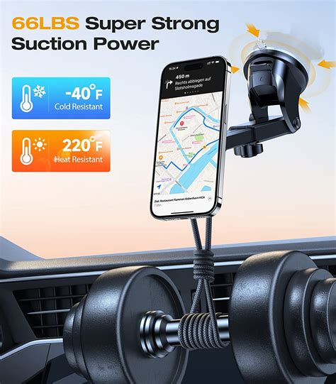 Vicseed For Magsafe Car Mount Dash Ultra Powerful Magnets Suction