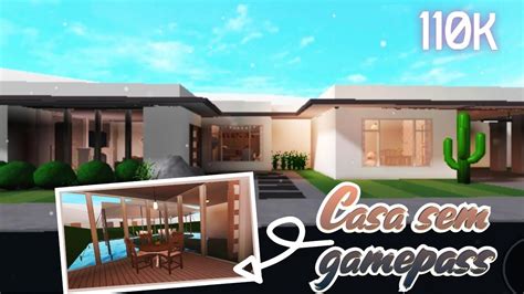 Casa De Andar Sem Gamepass Bloxburg Roblox Youtube