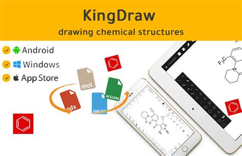 KingDraw application for drawing chemical structures Free Download