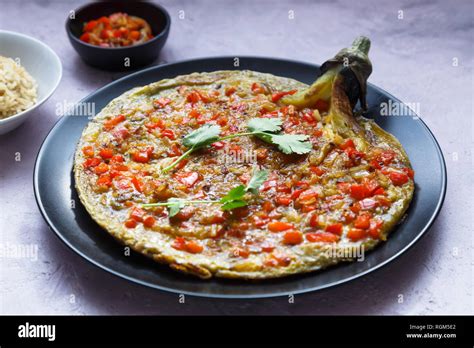 Tortang Talong With Giniling Eggplant Omelet With Ground Pork