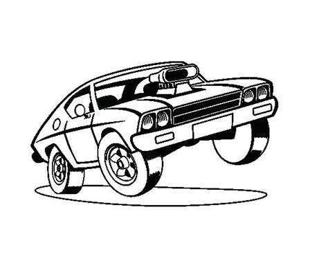 Muscle Car Coloring Pages at GetColorings.com | Free printable ...