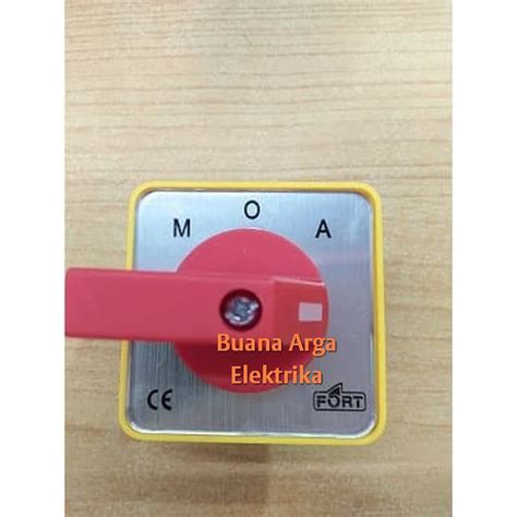 Rotary Switch SFT20 3 1 Name Plate A O M 1P Lazada Indonesia