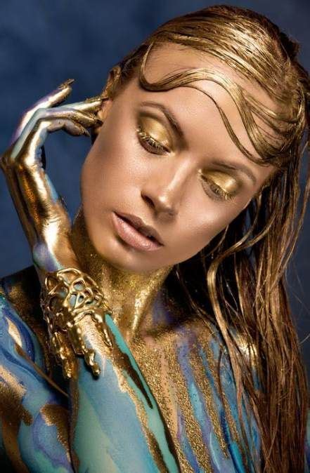 25 Ideas Makeup Gold Editorial Faces Makeup Editorial Hair