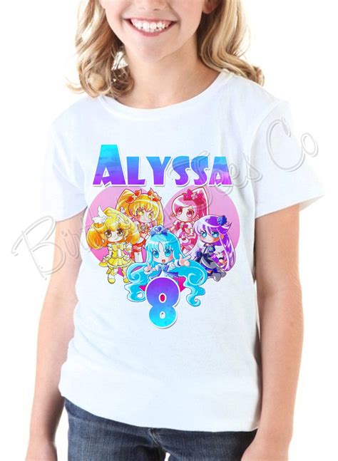 Glitter Force Birthday Shirt Add Name And Age Glitter Force Etsy