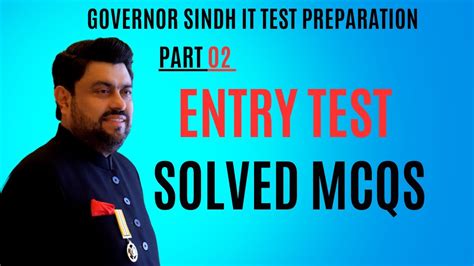 Governor Sindh It Course Test Preparation Ll English Mcqs Ll Foryou