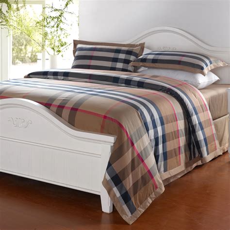 Fashion Home Textile Wholesale 100 Cotton Brief Plaid Comforter