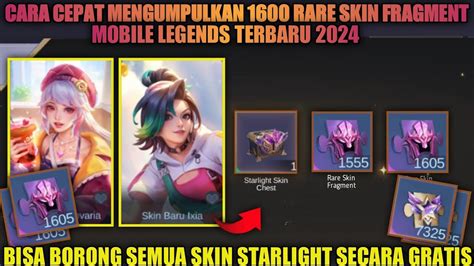 Starlight Skin Chest Cara Cepat Mengumpulkan Rare Skin Fragment