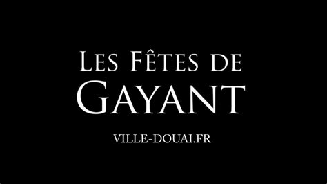 J Avant Les F Tes De Gayant Douai Youtube