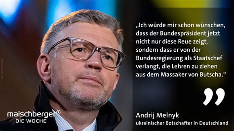 Maischberger On Twitter Der Ukrainische Botschafter In Deutschland