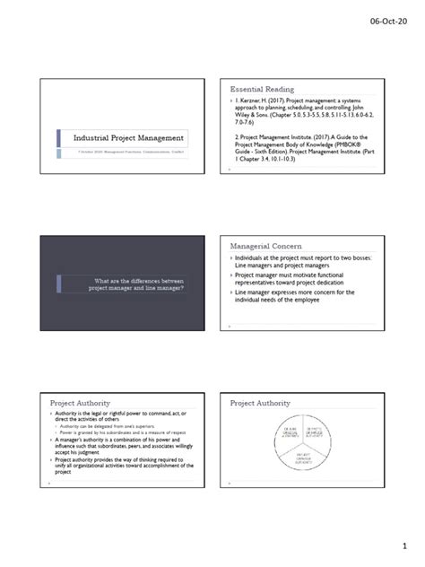 Topic 4 Industrial Project Management Pdf Leadership Power