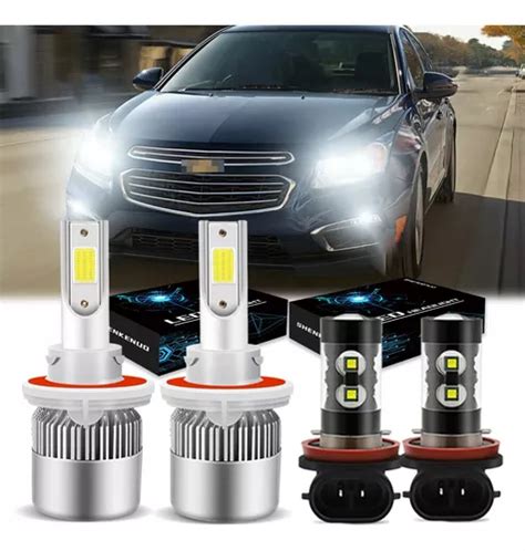 Kit De Focos Led H H Para Chevrolet Cruze Cuotas