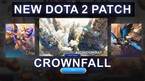 New Dota Event Update Crownfall Youtube