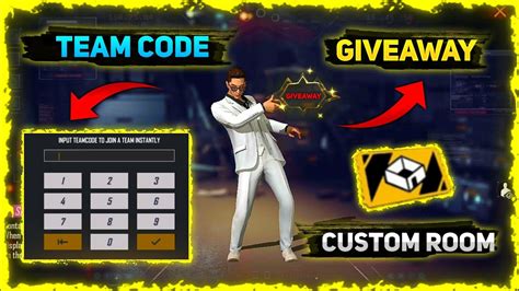 Free Fire Live Giveaway Ff Giveaway Live Teamcode Giveaway YouTube