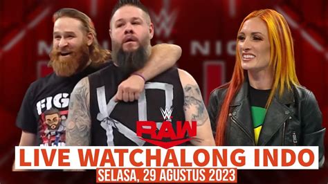 LIVE WWE RAW WATCHALONG AUGUST 28TH 2023 INDONESIA YouTube