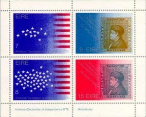 Stamp: American Declaration of Independence 1776 (Ireland(American ...