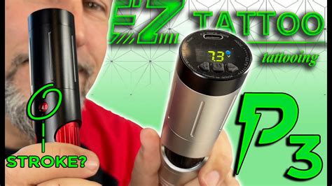 MÁQUINA ROTATIVA EZ P3 Wireless Tattoo Con 6 STROKES VARIABLES