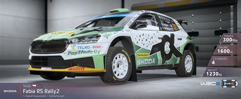 EA SPORTS™ WRC CAR LIST