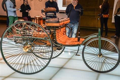 1886 Benz Patent Motorwagen At Mercedes Benz Museum Stuttg Flickr