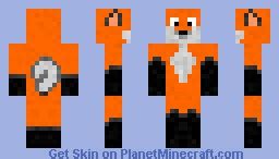 Red Fox Minecraft Skin