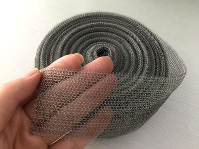 Knitted Wire Mesh Knit Methods And Application