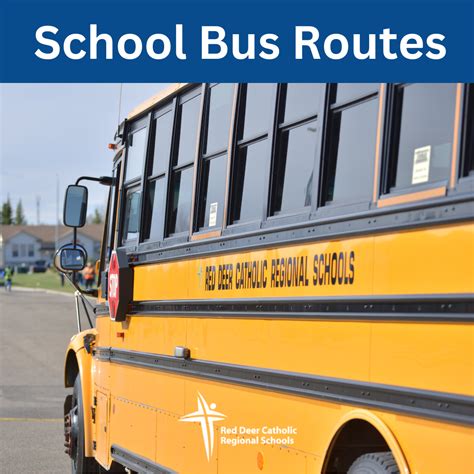 School Bus Routes Red Deer Catholic Regional Schools