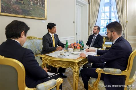 Po Egnalne Spotkanie Szefa Bpm Z Ambasadorem Japonii Aktualno Ci