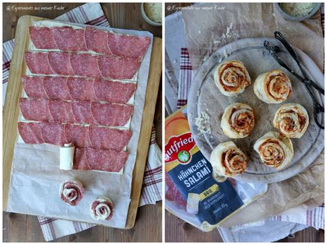 Salami Blätterteig Rosen Experimente Aus Meiner Küche