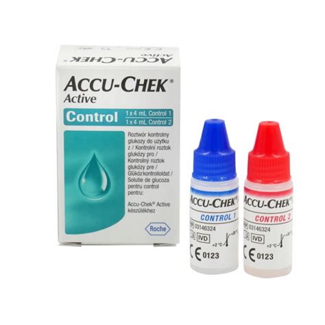 ACCU CHEK ACTIVE CONTROL ROZTWÓR KONTROLNY 2x4ml 12945380772