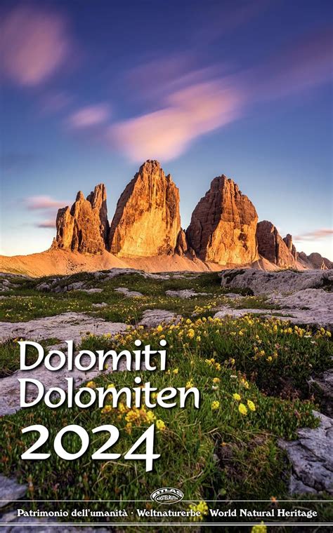 Dolomiten Kalender 50x38 Cm Formato Verticale Ediz A Colori