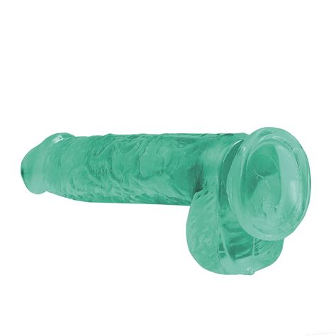 RealRock Realistic Dildo With Balls And Suction Cup Dildos Adam Eve