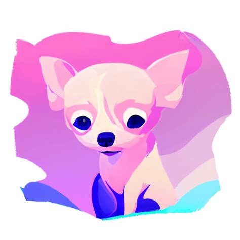 Cute Pastel Chihuahua Graphic Creative Fabrica