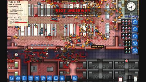 Full Scale Prisoner Riot Vs Riot Guards Alpha Prison Architect