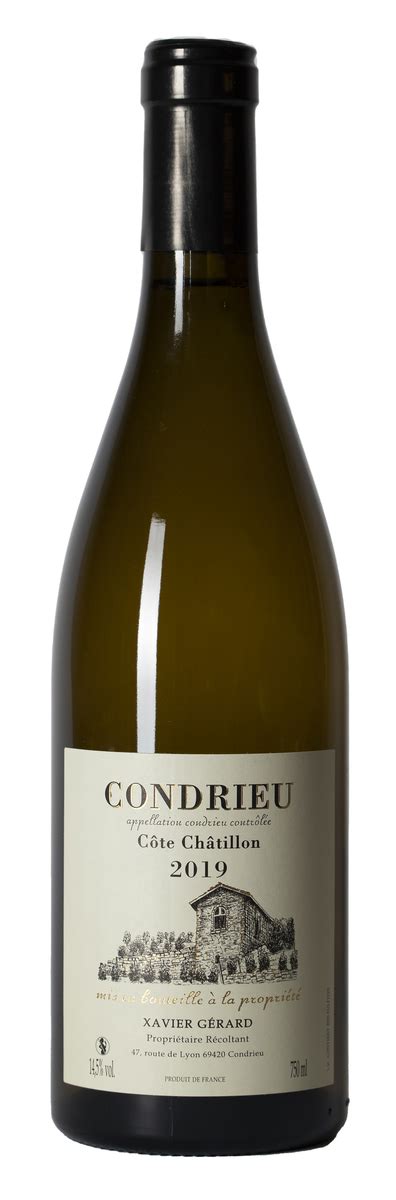 Xavier Gerard Condrieu C Te Ch Tillon Vinmonopolet