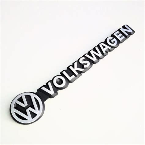 Volkswagen Rear Script Badge 80 92 Genuine Vw 251 853 685a