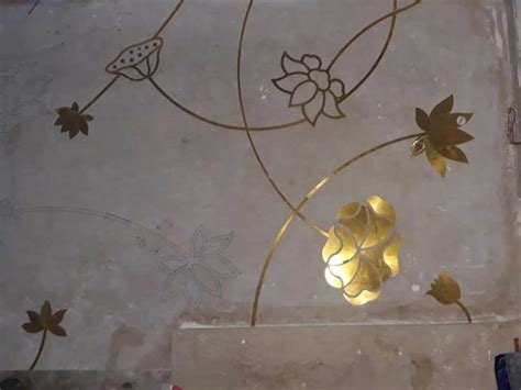 Best Brass Inlay In Marble Flooring Work 91 9414289982