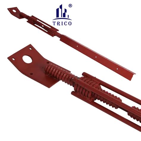 Concrete Forming Accessories Formwork Turnbuckle Wall Braces For Steel Ply Formwork System